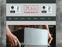 Tablet Screenshot of heymark.co.uk
